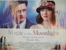 Magic in the Moonlight (2014) - British Quad film poster, starring Colin Firth and Antonia Clarke,