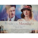 Magic in the Moonlight (2014) - British Quad film poster, starring Colin Firth and Antonia Clarke,
