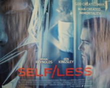 Self/less (2015) - British Quad film poster, starring Ryan Reynolds, 76cm x 102cm, rolled