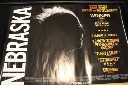 Nebraska (2013) - British Quad film poster, starring Bruce Dern, and Will Forte, rolled, 76cm x