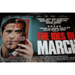 The Ides of March (2011) - British Quad film poster, starring George Clooney and Paul Giamatti,