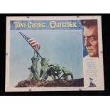 The Outsider (1961) - American lobby card, starring Tony Curtis, James Franciscus, and Gregory