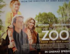 We Bought a Zoo (2011) - British Quad film poster, starring Matt Damon, 76cm x 102cm, rolled