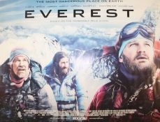Everest (2015) - British Quad film poster, starring Jason Clarke, 76cm x 102cm, rolled