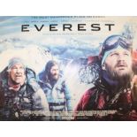 Everest (2015) - British Quad film poster, starring Jason Clarke, 76cm x 102cm, rolled