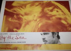 By the Sea (2015) - British Quad film poster, starring Brad Pitt, Angelina Jolie, rolled, 76cm x