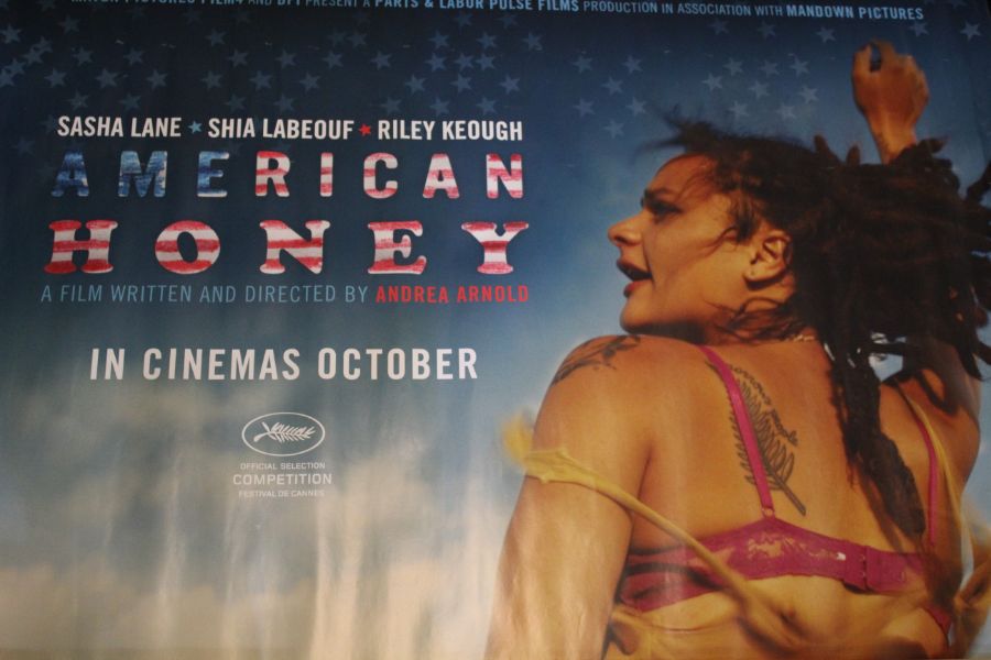 American Honey (2016) - British Quad film poster, starring Sasha Lane and Shia LaBeouf, rolled, 76cm