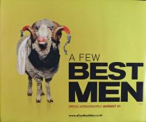 A Few Best Men (2011) - British Quad film poster, starring Laura Brent, Xavier Samuel, rolled, 30" x