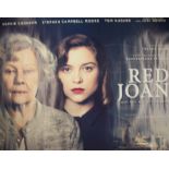 Red Joan (2018) - British Quad film poster, starring Sophie Cookson, 76cm x 102cm, rolled