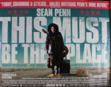 This Must Be the Place (2011) - British Quad film poster, starring Sean Penn and Frances