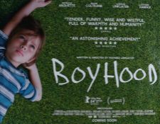 Boyhood (2014) - British Quad film poster, starring Ellar Coltrane, rolled, 30" x 40"