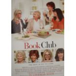 Book Club (2018) - British One Sheet film poster, starring Diane Keaton, 76cm x 50cm, rolled