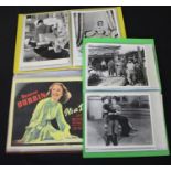 Extensive collection of Deanna Durbin interest photographs, including ten lobby cards, housed in