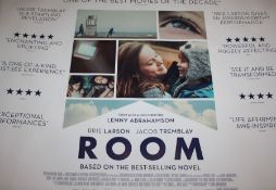 Room (2015) - British Quad film poster, starring Brie Larson, rolled, 76cm x 102cm