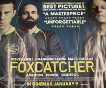 Foxcatcher (2014) - British Quad film poster, starring Channing Tatum, 76cm x 102cm, rolled