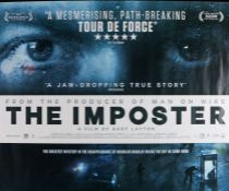 The Imposter (2012) - British Quad film poster, starring Adam O'Brian and Nicholas Barclay,