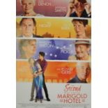 The Second Best Exotic Marigold Hotel (2015) - British One Sheet film poster, starring Judi Dench,
