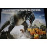 Walking with Dinosaurs: The Movie (2013) - British Quad film poster, starring Charlie Rowe,