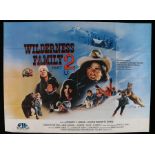 Wilderness Family 2 (1978) British Quad poster, folded