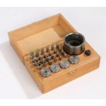 Bergeon riveting punches and stake set, boxed