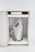 Lladro figure, Dama Charleston, socialite of the 20's, marked 05283 to the base, boxed, 34cm high