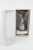 Lladro figure, Littlest Clown, marked 5811 to the base, boxed, 18cm high