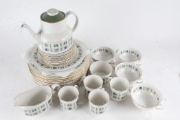 Quantity of Royal Doulton Tapestry dinner and teaware, to include meat plate, soup bowls etc., (