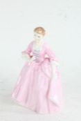 Royal Doulton figure of a lady, A Hostess of Williamsburg