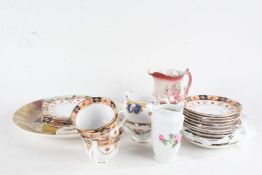 Quantity of Royal Worcester collectors plates, together with gilt decorated teaware, a small