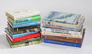 Selection of Military themed books, to include, 'The Mighty Eighth War Manual', 'Seventy Days to