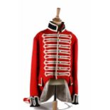 Reproduction 18th/19th century British Army coatee fashioned from a Royal Hospital Chelsea