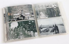 Collection of  Second World War photographs (copies), British and German aircraft, bomb damaged