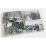 Collection of  Second World War photographs (copies), British and German aircraft, bomb damaged