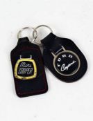 Mini Cooper keyring, Ford Capri keyring (2)