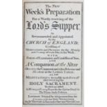 The New Weeks Preparation for a worthy receiving of the Lords supper, London, printed by