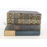 The Works of Robert Burns, two volumes, published by Blackie and Son, 1846, a complete word and