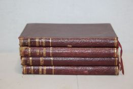 Robert Louis Stevenson, Memories and Portraits, dark red leather on board, gilt titles, London,