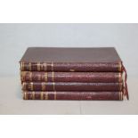 Robert Louis Stevenson, Memories and Portraits, dark red leather on board, gilt titles, London,