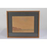 W. G. Tuck (20th Century) coastal river scene, watercolour, housed in a glazed frame, the picture