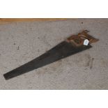 Spear & Jackson hand saw, 74cm long