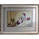 Margaret Hurd, British School, still life scene, signed watercolour, housed within a white and