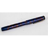 Conway Stewart 'Scribe' 336 fountain pen, with marble effect case