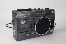 Hitachi cassette recorder, TRK-5381L, sold as collectors item, 31cm wide