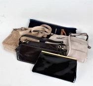 Six various ladies handbags, to include four by Jane Shilton, a Bellissimo example and an Envy (6)