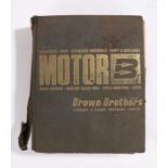 Brown Brothers Motor catalogue, 1968