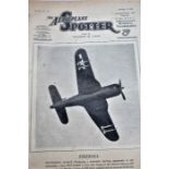 Collection of The Aeroplane Spotter magazines from the 1940's, housed in six folders (6)