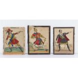 Set of three 19th Century theatrical interest prints, Manrico In Il Trovatore, Mr Creswick as Hamlet