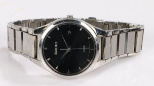 Seiko Solar gentleman's stainless steel wristwatch