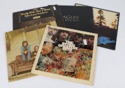 5 x Rock LPs to include The Byrds - Greatest Hits. Crosby, Stills And Nash (2) - Crosby, Stills