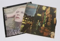 2 x David Bowie LPs. Hunky Dory (SF 8244). The Rise And Fall Of Ziggy Stardust And The Spiders